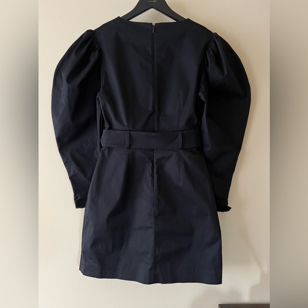 Elegant Black Dress with Belt